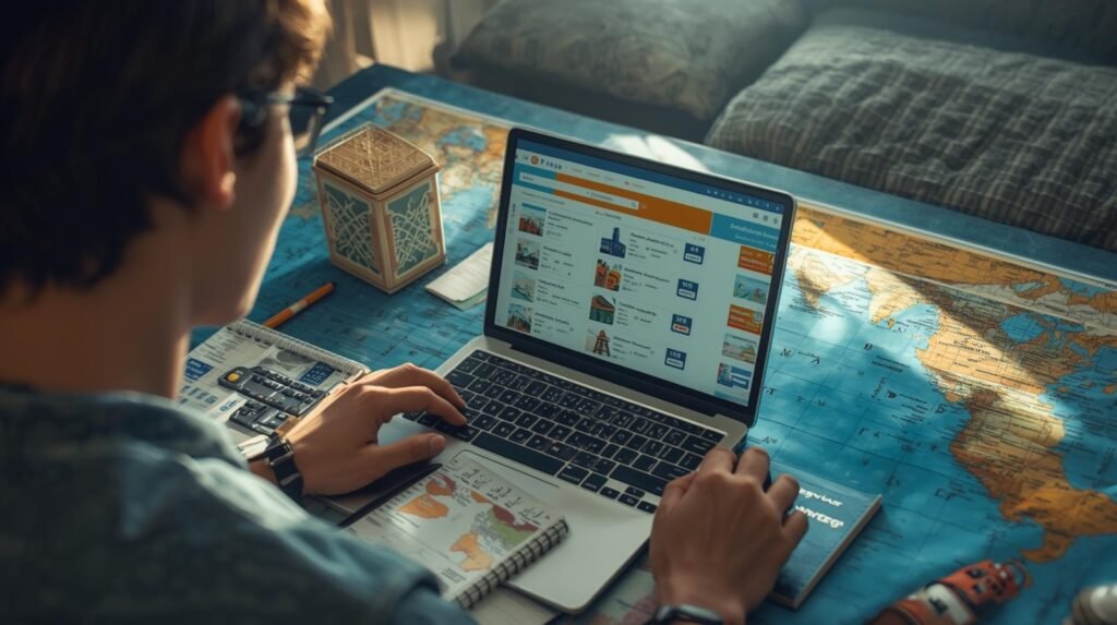 Online Tools for Planning and Booking Trips